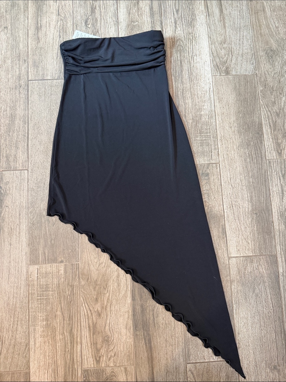 NWT Urban Outfitters Y2K Asymmetrical Hem Midi Dress - Picture 2 of 6